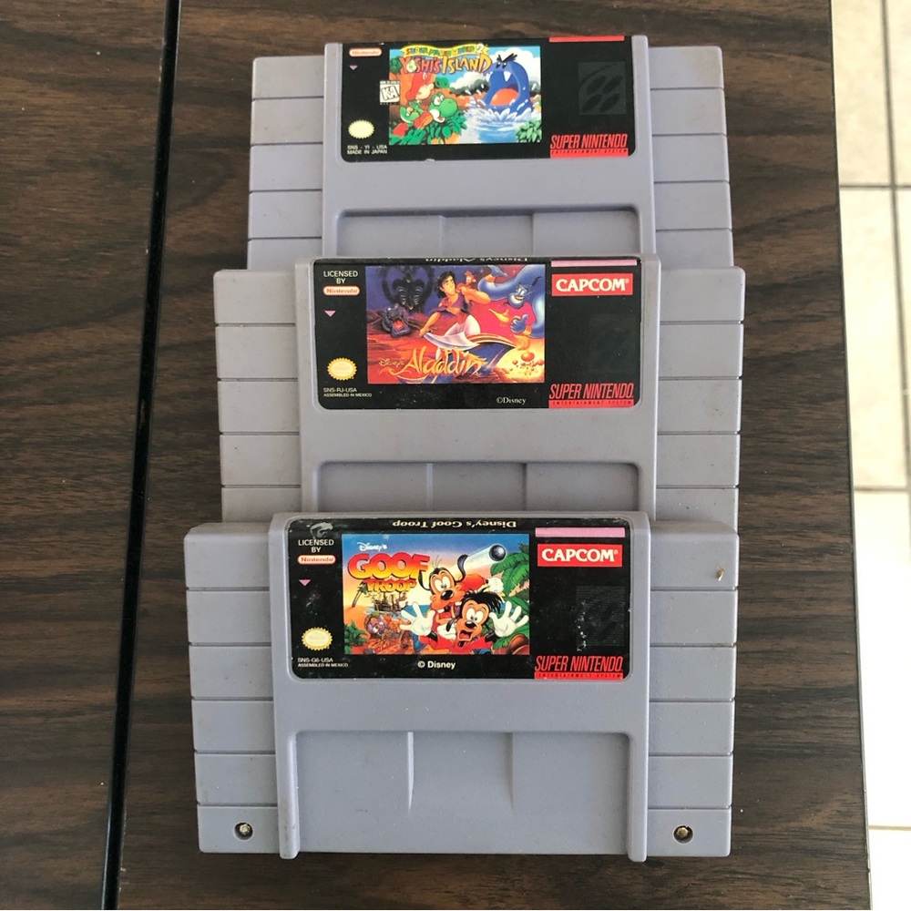 Super Nintendo game bundle ⚡️quick ship⚡️untested